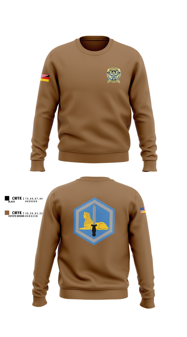 Crew Neck Sweatshirt, HHC, 66th MIB-T, , Teamtime, Team time, sublimation, custom sports apparel, team uniforms, spirit wear, spiritwear, sports uniforms, custom shirts, team store, custom team store, fundraiser sports, apparel fundraiser