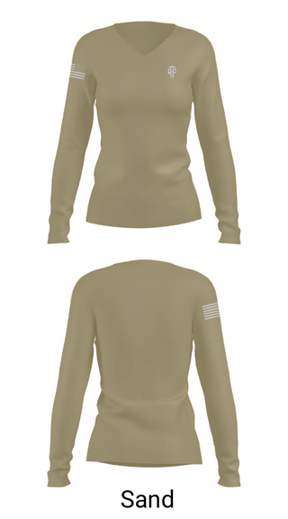 Women's Long Sleeve Vneck Shirt, SGT FIALHO, Police, Teamtime, Team time, sublimation, custom sports apparel, team uniforms, spirit wear, spiritwear, sports uniforms, custom shirts, team store, custom team store, fundraiser sports, apparel fundraiser