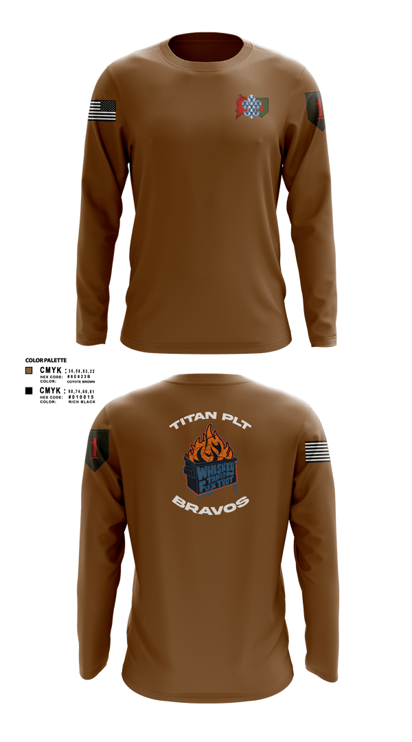 Long Sleeve Performance Shirt, 3rd plt kingsmen, Army, Teamtime, Team time, sublimation, custom sports apparel, team uniforms, spirit wear, spiritwear, sports uniforms, custom shirts, team store, custom team store, fundraiser sports, apparel fundraiser