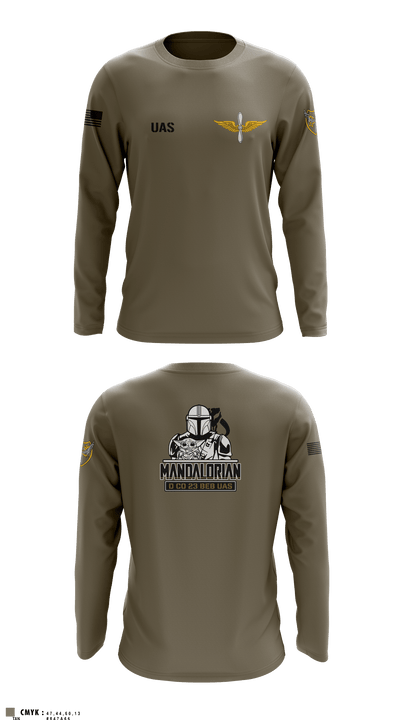 23rd BEB UAS 32441803 Long Sleeve Performance Shirt - 3