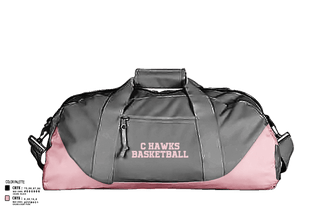 Duffle Bag, C hawks, Men's Basketball, Teamtime, Team time, sublimation, custom sports apparel, team uniforms, spirit wear, spiritwear, sports uniforms, custom shirts, team store, custom team store, fundraiser sports, apparel fundraiser