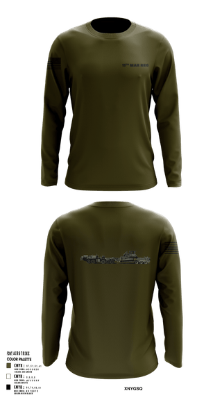Long Sleeve Performance Shirt, 11Th MAR REG, Marines, Teamtime, Team time, sublimation, custom sports apparel, team uniforms, spirit wear, spiritwear, sports uniforms, custom shirts, team store, custom team store, fundraiser sports, apparel fundraiser
