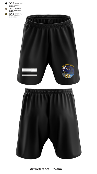 ODNR 43918731 Athletic Shorts With Pockets - 1