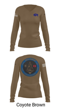 Battle company 1-17IN 67217435 Women's Long Sleeve V-neck Shirt - 17