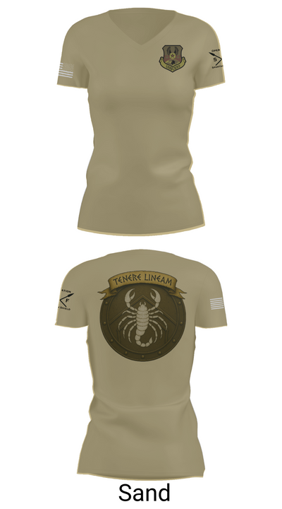 380 ESFS 95267878 Women's Short Sleeve V-neck Shirt - 88