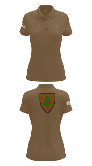 Women's Short Sleeve Performance Polo, 4-361st OC/T, Army, Teamtime, Team time, sublimation, custom sports apparel, team uniforms, spirit wear, spiritwear, sports uniforms, custom shirts, team store, custom team store, fundraiser sports, apparel fundraiser