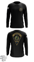 Lawrence Police FOP 1599 95636349 Long Sleeve Performance Polo - 193