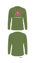 37th engineer bn 83010266 Long Sleeve Performance Shirt - 52