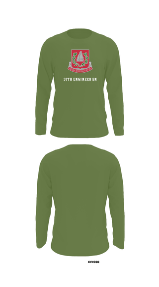 Long Sleeve Performance Shirt, 37th engineer bn, Army, Teamtime, Team time, sublimation, custom sports apparel, team uniforms, spirit wear, spiritwear, sports uniforms, custom shirts, team store, custom team store, fundraiser sports, apparel fundraiser