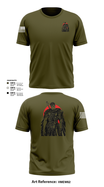 EAF 90361706 Short Sleeve Performance Shirt - 102