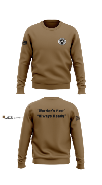 Warrior battalion 86966643 Crew Neck Sweatshirt - 2