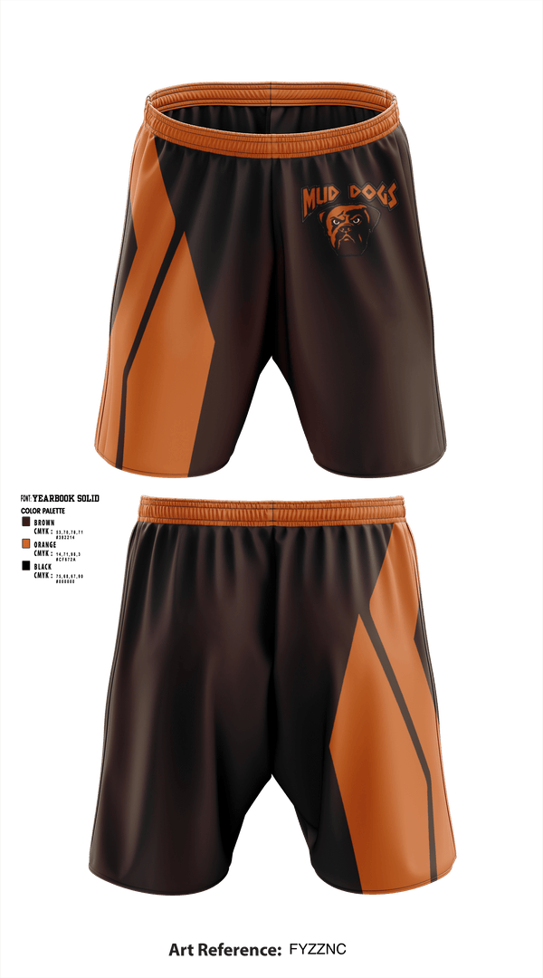Athletic Shorts With Pockets, Mud dogs, Football, Teamtime, Team time, sublimation, custom sports apparel, team uniforms, spirit wear, spiritwear, sports uniforms, custom shirts, team store, custom team store, fundraiser sports, apparel fundraiser
