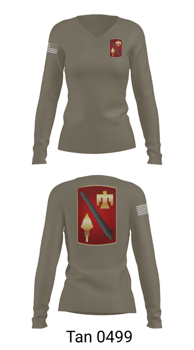 HHB 45 FAB 16448971 Women's Long Sleeve V-neck Shirt - 73