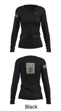 SCMIC MTT 31466720 Women's Long Sleeve V-neck Shirt - 37