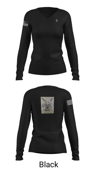 Women's Long Sleeve Vneck Shirt, SCMIC MTT, Marines, Teamtime, Team time, sublimation, custom sports apparel, team uniforms, spirit wear, spiritwear, sports uniforms, custom shirts, team store, custom team store, fundraiser sports, apparel fundraiser