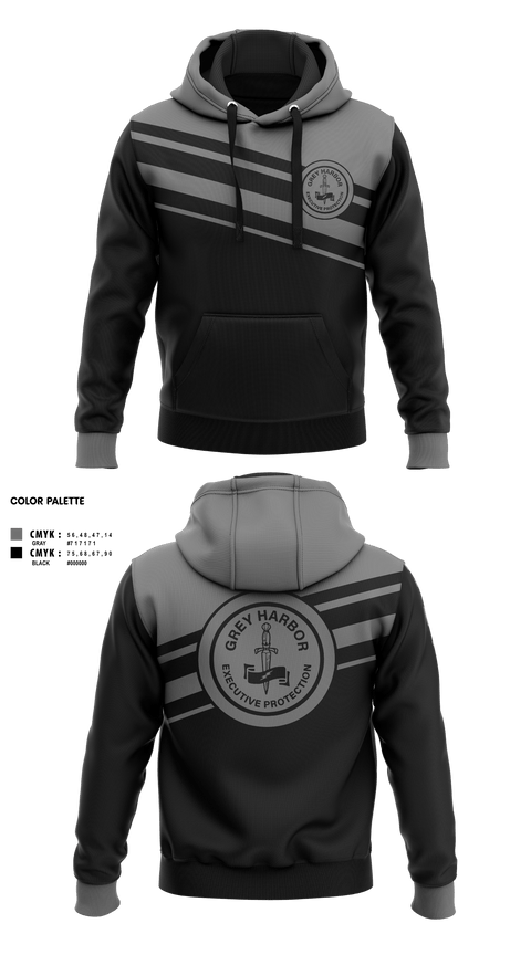 Hoodie, Grey Harbor Executive ProtectionGrey Harbor Executive Protection, , Teamtime, Team time, sublimation, custom sports apparel, team uniforms, spirit wear, spiritwear, sports uniforms, custom shirts, team store, custom team store, fundraiser sports, apparel fundraiser