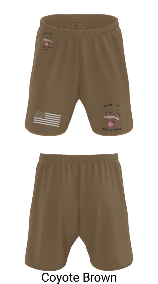 Athletic Shorts With Pockets, 380th HVAC, , Teamtime, Team time, sublimation, custom sports apparel, team uniforms, spirit wear, spiritwear, sports uniforms, custom shirts, team store, custom team store, fundraiser sports, apparel fundraiser