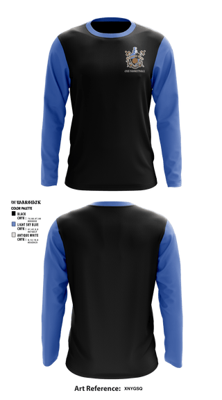 Long Sleeve Performance Shirt, Crusaders, Men's Basketball, Teamtime, Team time, sublimation, custom sports apparel, team uniforms, spirit wear, spiritwear, sports uniforms, custom shirts, team store, custom team store, fundraiser sports, apparel fundraiser