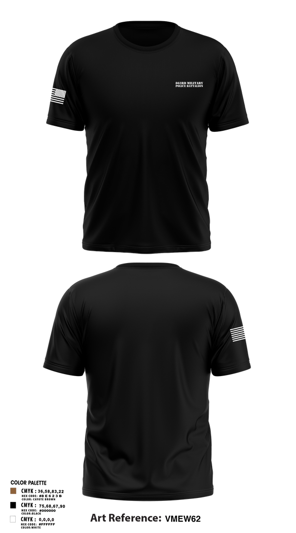 Old School Cotton Feel Shirt, 863rd Military Police Battalion, , Teamtime, Team time, sublimation, custom sports apparel, team uniforms, spirit wear, spiritwear, sports uniforms, custom shirts, team store, custom team store, fundraiser sports, apparel fundraiser