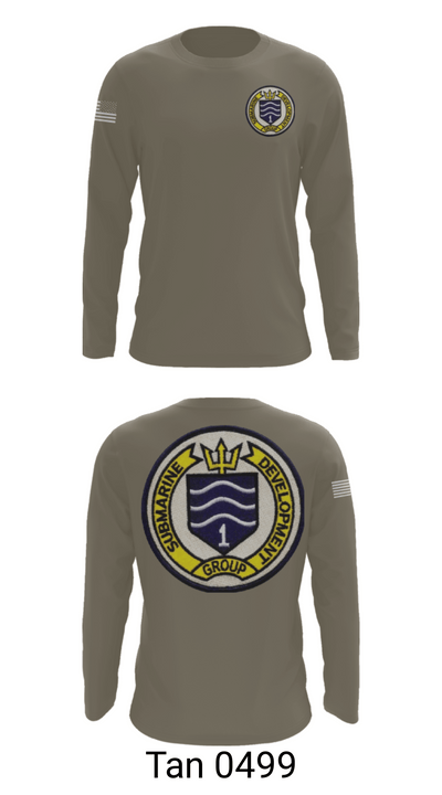 SAT DIVERS 69897095 Long Sleeve Performance Shirt - 63