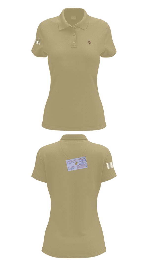 Women's Short Sleeve Performance Polo, 1/4, Marines, Teamtime, Team time, sublimation, custom sports apparel, team uniforms, spirit wear, spiritwear, sports uniforms, custom shirts, team store, custom team store, fundraiser sports, apparel fundraiser