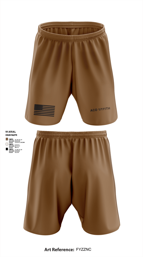 Athletic Shorts With Pockets, Aco 1/111th, , Teamtime, Team time, sublimation, custom sports apparel, team uniforms, spirit wear, spiritwear, sports uniforms, custom shirts, team store, custom team store, fundraiser sports, apparel fundraiser