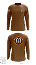 823 Base Defense Squadron 41934772 Long Sleeve Performance Shirt - 1