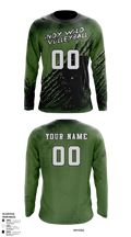 Indy Wild Volleyball 47140100 Long Sleeve Performance Shirt - 20