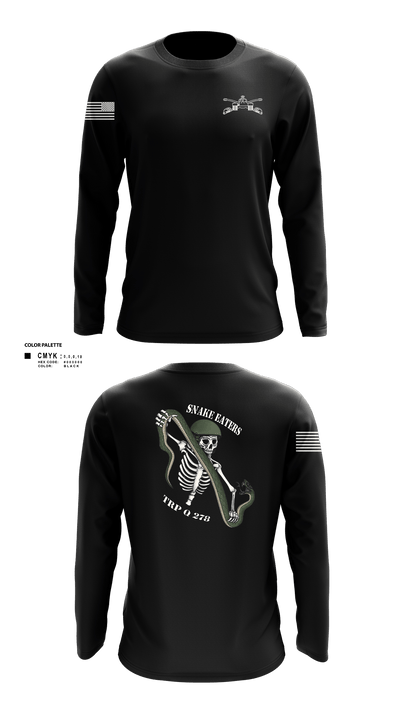 Q Troop 4/278th 47138510 Long Sleeve Performance Shirt - 101