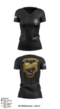 220 BPOA 59828515 Women's Short Sleeve V-neck Shirt - 1