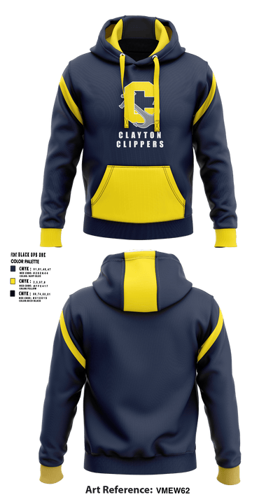 Clayton clippers 34136623 Hoodie - 1