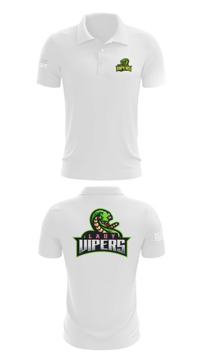 Yakima Vipers 37662855 Short Sleeve Performance Polo - 9