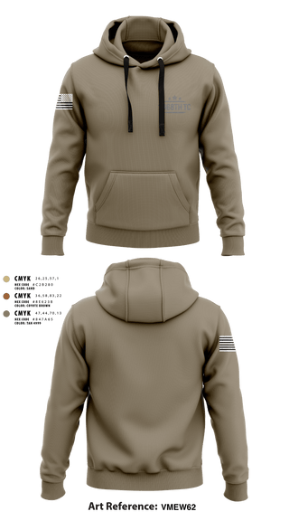 Hoodie, 2668th TC, National Guard, Teamtime, Team time, sublimation, custom sports apparel, team uniforms, spirit wear, spiritwear, sports uniforms, custom shirts, team store, custom team store, fundraiser sports, apparel fundraiser