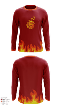 Houston hot shots 40745604 Long Sleeve Performance Shirt - 1