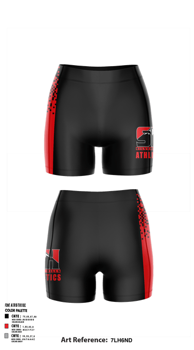 Silver Hills MS 4850987 Women's Compression Shorts - 1