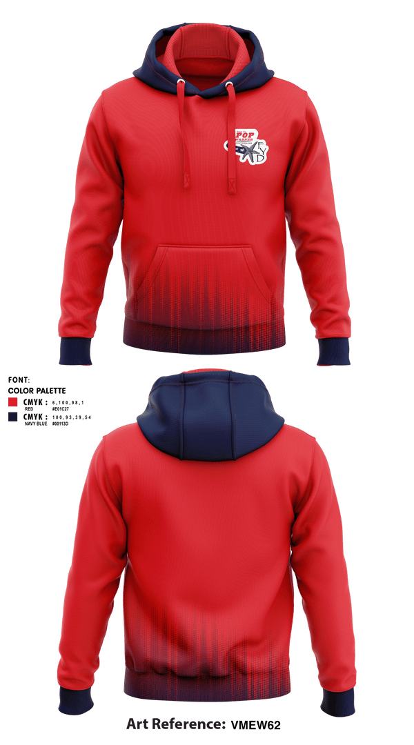 Hoodie, FYD Tampa Bay Pop Warner, Football, Teamtime, Team time, sublimation, custom sports apparel, team uniforms, spirit wear, spiritwear, sports uniforms, custom shirts, team store, custom team store, fundraiser sports, apparel fundraiser