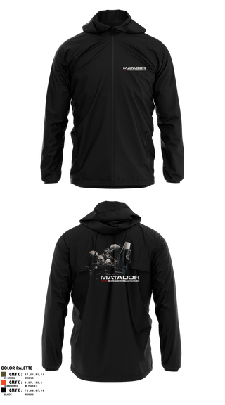 Windbreaker, Matador Tactical, , Teamtime, Team time, sublimation, custom sports apparel, team uniforms, spirit wear, spiritwear, sports uniforms, custom shirts, team store, custom team store, fundraiser sports, apparel fundraiser