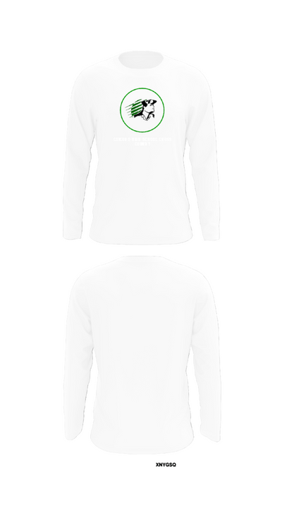 Concord High School Cross Country 53059740 Long Sleeve Performance Shirt - 8
