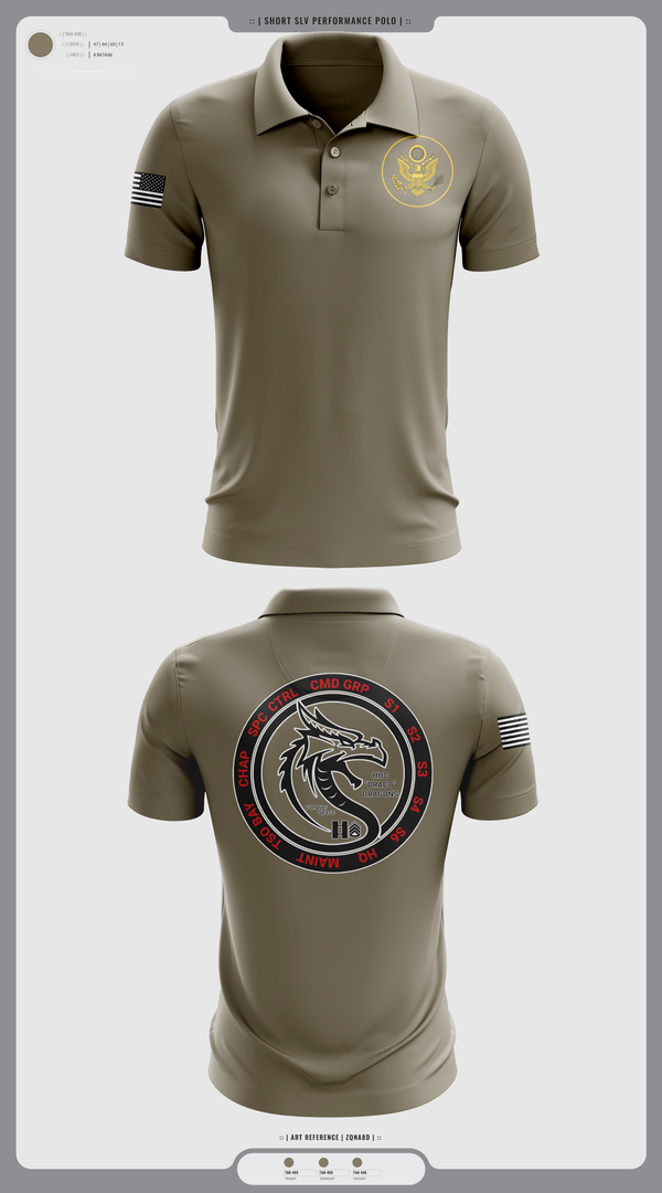 Short Sleeve Performance Polo, 1st space battalion, , Teamtime, Team time, sublimation, custom sports apparel, team uniforms, spirit wear, spiritwear, sports uniforms, custom shirts, team store, custom team store, fundraiser sports, apparel fundraiser