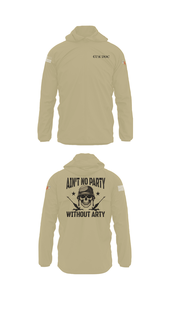 Windbreaker, 1-320th FA, Fox Battery, , Teamtime, Team time, sublimation, custom sports apparel, team uniforms, spirit wear, spiritwear, sports uniforms, custom shirts, team store, custom team store, fundraiser sports, apparel fundraiser