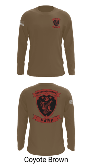 Long Sleeve Performance Shirt, FARP, Air Force, Teamtime, Team time, sublimation, custom sports apparel, team uniforms, spirit wear, spiritwear, sports uniforms, custom shirts, team store, custom team store, fundraiser sports, apparel fundraiser