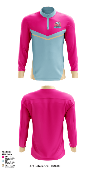 ImagiWorld Fun Zone EmporiumImagiWorld Fun Zone Emporium 78138509 Quarter Zip Jacket - 1