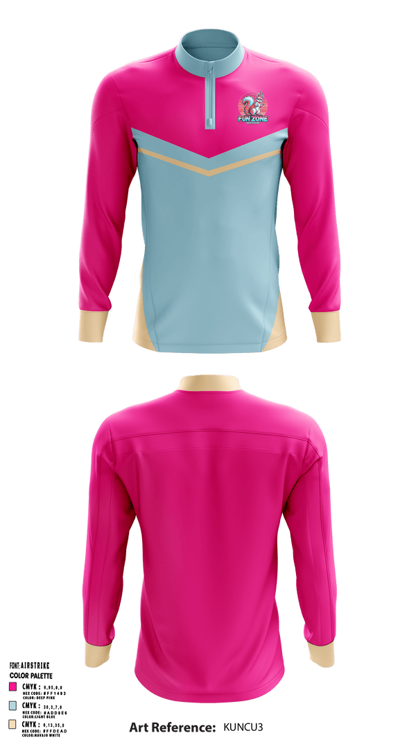 Quarter Zip Jacket, ImagiWorld Fun Zone EmporiumImagiWorld Fun Zone Emporium, , Teamtime, Team time, sublimation, custom sports apparel, team uniforms, spirit wear, spiritwear, sports uniforms, custom shirts, team store, custom team store, fundraiser sports, apparel fundraiser