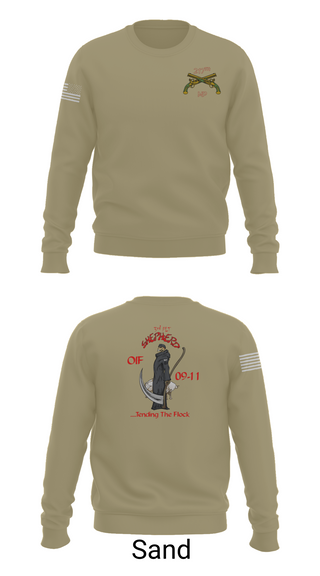 Crew Neck Sweatshirt, , Army, Teamtime, Team time, sublimation, custom sports apparel, team uniforms, spirit wear, spiritwear, sports uniforms, custom shirts, team store, custom team store, fundraiser sports, apparel fundraiser