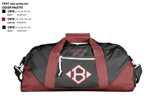 Duffle Bag, Clearbrook, Men's Soccer, Teamtime, Team time, sublimation, custom sports apparel, team uniforms, spirit wear, spiritwear, sports uniforms, custom shirts, team store, custom team store, fundraiser sports, apparel fundraiser