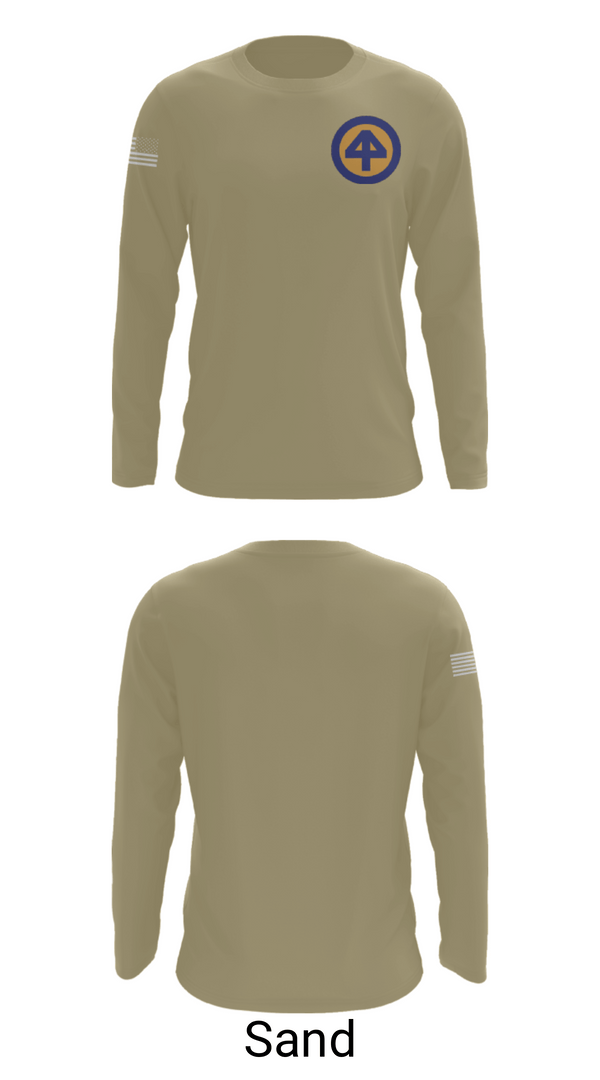 Long Sleeve Performance Shirt, A CO 2-113th, Army, Teamtime, Team time, sublimation, custom sports apparel, team uniforms, spirit wear, spiritwear, sports uniforms, custom shirts, team store, custom team store, fundraiser sports, apparel fundraiser