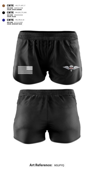 Ranger Panties, 824th QM CO (CADC-A), Army, Teamtime, Team time, sublimation, custom sports apparel, team uniforms, spirit wear, spiritwear, sports uniforms, custom shirts, team store, custom team store, fundraiser sports, apparel fundraiser