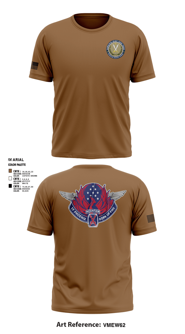 Short Sleeve Performance Shirt, HHC 3-10 GSAB, Army, Teamtime, Team time, sublimation, custom sports apparel, team uniforms, spirit wear, spiritwear, sports uniforms, custom shirts, team store, custom team store, fundraiser sports, apparel fundraiser
