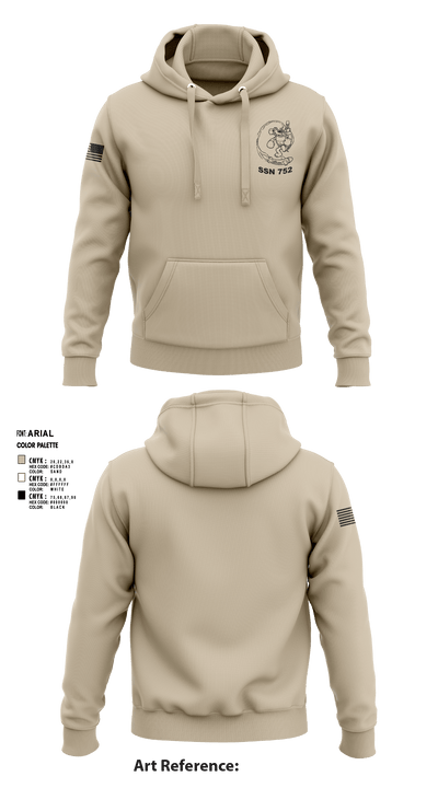 USS PASADENA 84908177 Hoodie - 1