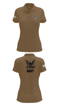 Cvn 77 IM-5 93310864 Women's Short Sleeve Performance Polo  - 14